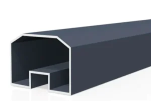 Aluminum alloy material for gate