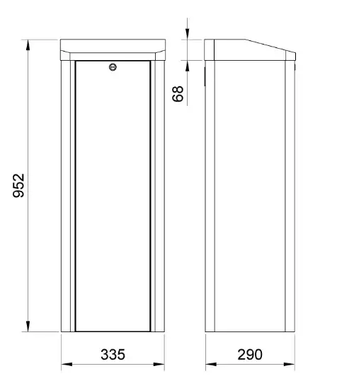 Barrier Gate Cabinet
