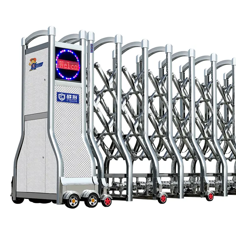 automatic retractable gate